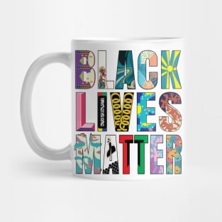 Black Lives Matter Street Mural Mug